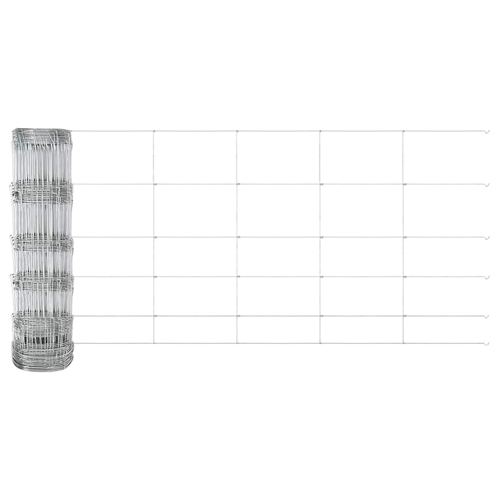 Fence Post Galvanized 100 x 0.8 m Steel