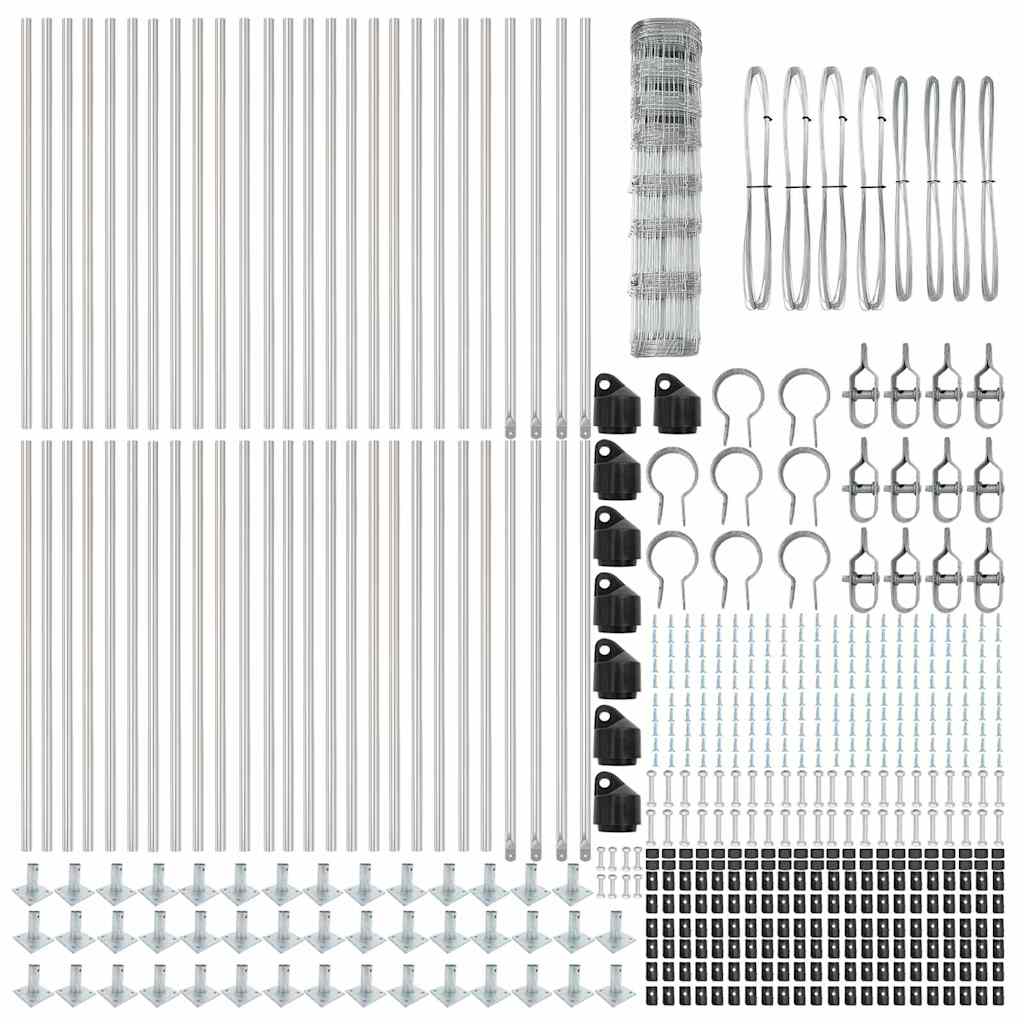 Fence Post Galvanized 100 x 1 m Steel