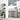 Desk with Shelf White 113 x 54 x 120 cm Engineered wood