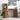Desk with Shelf Old wood 113 x 54 x 120 cm Engineered wood