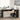 Desk with Shelf Black oak 142 x 102 x 73 cm Engineered wood