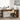 Desk with Shelf Old wood 142 x 102 x 73 cm Engineered wood