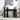 Desk with Shelf Black oak 100 x 40 x 90 cm Engineered wood