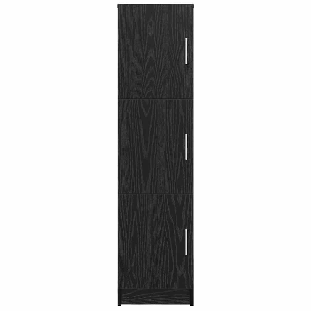 Highboard Black Oak 31.5 x 32 x 122.5 cm