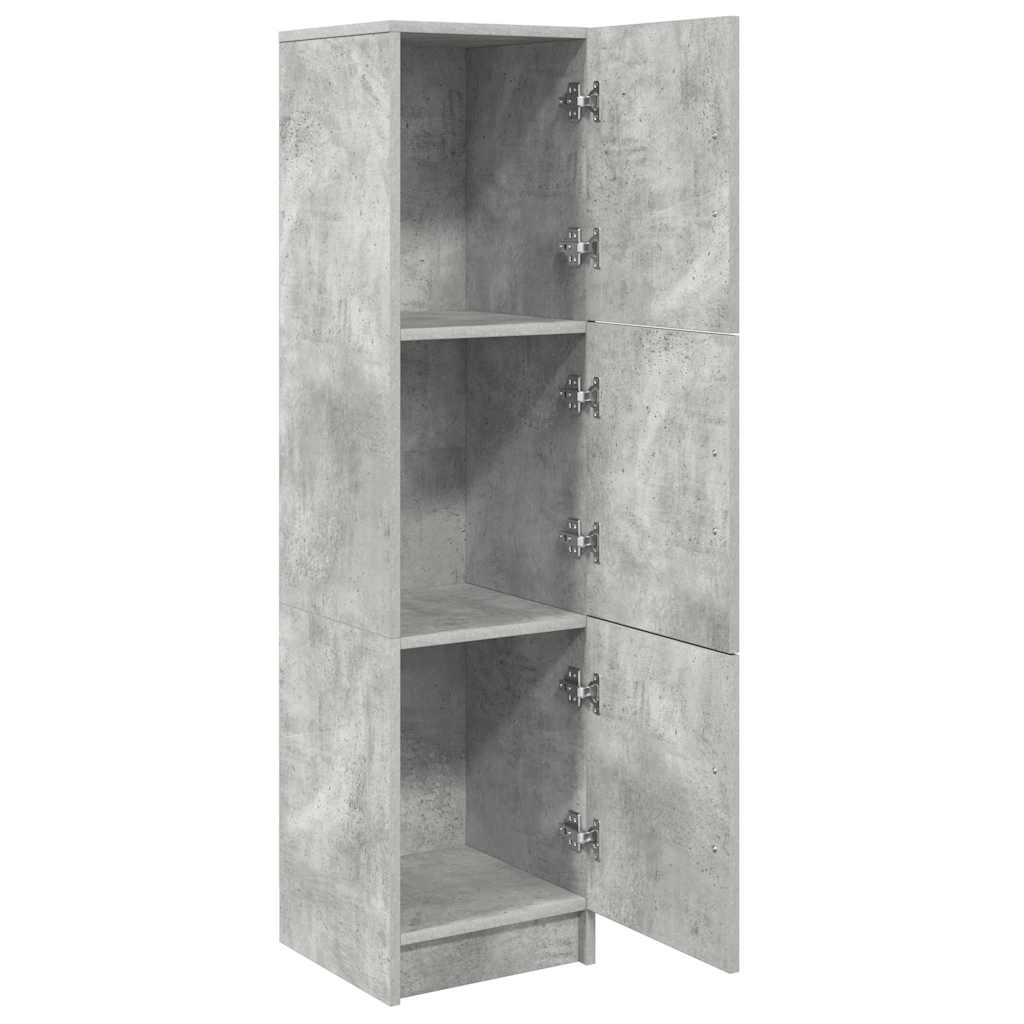 Highboard Concrete Grey 31.5 x 32 x 122.5 cm