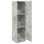 Highboard Concrete Grey 31.5 x 32 x 122.5 cm