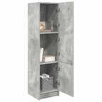 Highboard Concrete Grey 31.5 x 32 x 122.5 cm