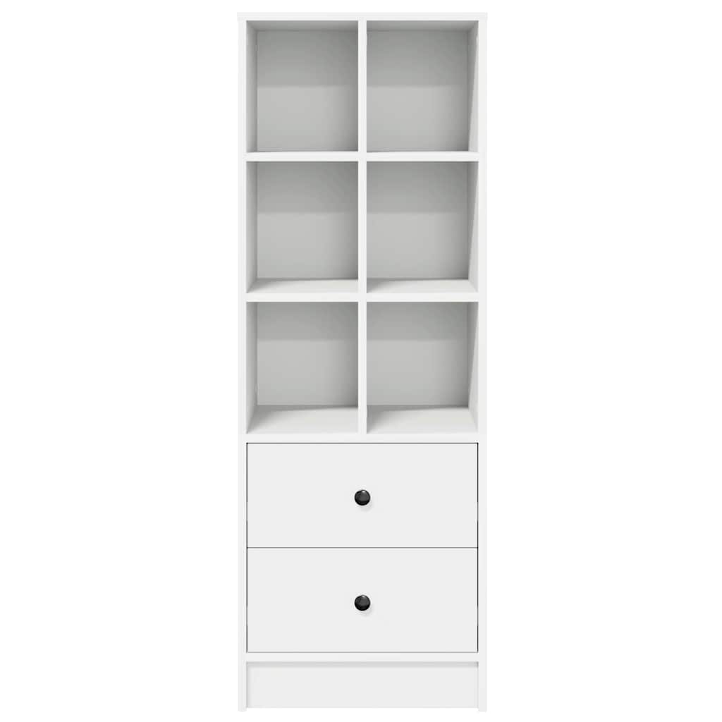 Highboard with Drawer White 45.5 x 34 x 127 cm