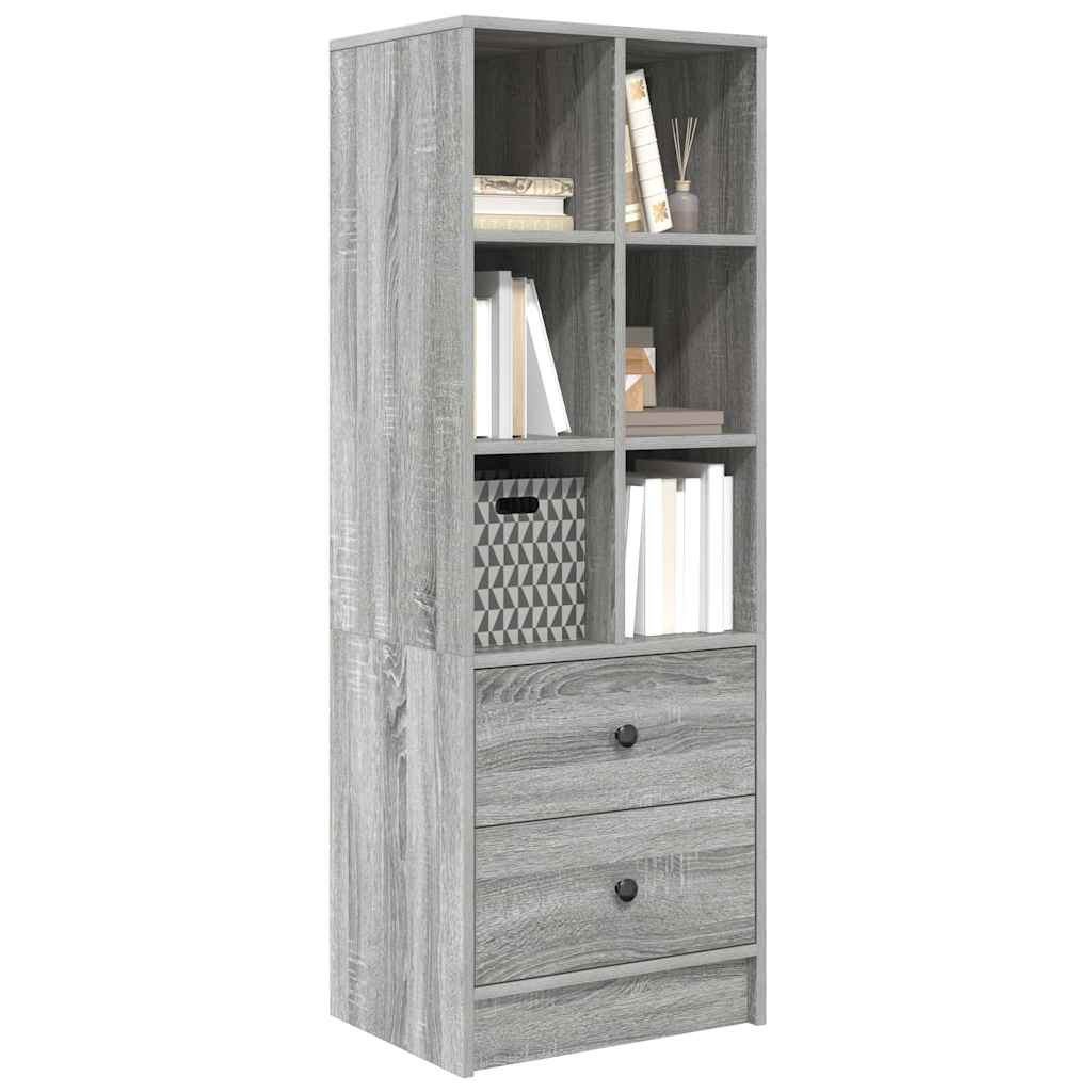 Highboard with Drawer Grey Sonoma 45.5 x 34 x 127 cm