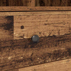 Highboard with Drawer Old Wood 45.5 x 34 x 127 cm