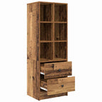 Highboard with Drawer Old Wood 45.5 x 34 x 127 cm