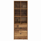 Highboard with Drawer Old Wood 45.5 x 34 x 127 cm