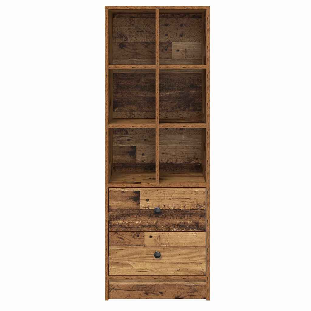 Highboard with Drawer Old Wood 45.5 x 34 x 127 cm