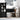 Desk Black oak 80 x 40 x 76 cm Engineered wood