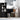 Desk Black oak 60 x 50 x 76 cm Engineered wood