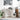 Desk with Shelf White 106 x 40 x 88.5 cm Engineered Wood