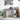 Desk Concrete grey 106 x 40 x 88.5 cm Engineered Wood