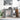 Desk with Shelf Grey Sonoma 106 x 40 x 88.5 cm Engineered Wood