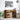 Desk with Drawer Smoked Oak 90 x 37.5 x 75 cm Engineered Wood