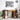 Desk with Storage Old wood 130 x 50.5 x 75 cm Engineered Wood