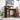 Desk with Storage Smoked oak 90 x 48 x 101.5 cm Engineered Wood