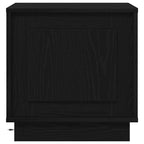 Bedside Cabinet Black 44 x 34.5 x 45 cm Engineered Wood