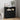 Sideboard with LED Black oak 71 x 34.5 x 75 cm Engineered wood
