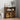 Sideboard with LED Smoked oak 71 x 34.5 x 75 cm Engineered wood