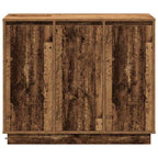 LED Sideboard Old Wood 90 x 32 x 75 cm Engineered Wood