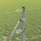 Fence Post Silver 10 x 0.4 m (19 x 19 mm mesh) Steel
