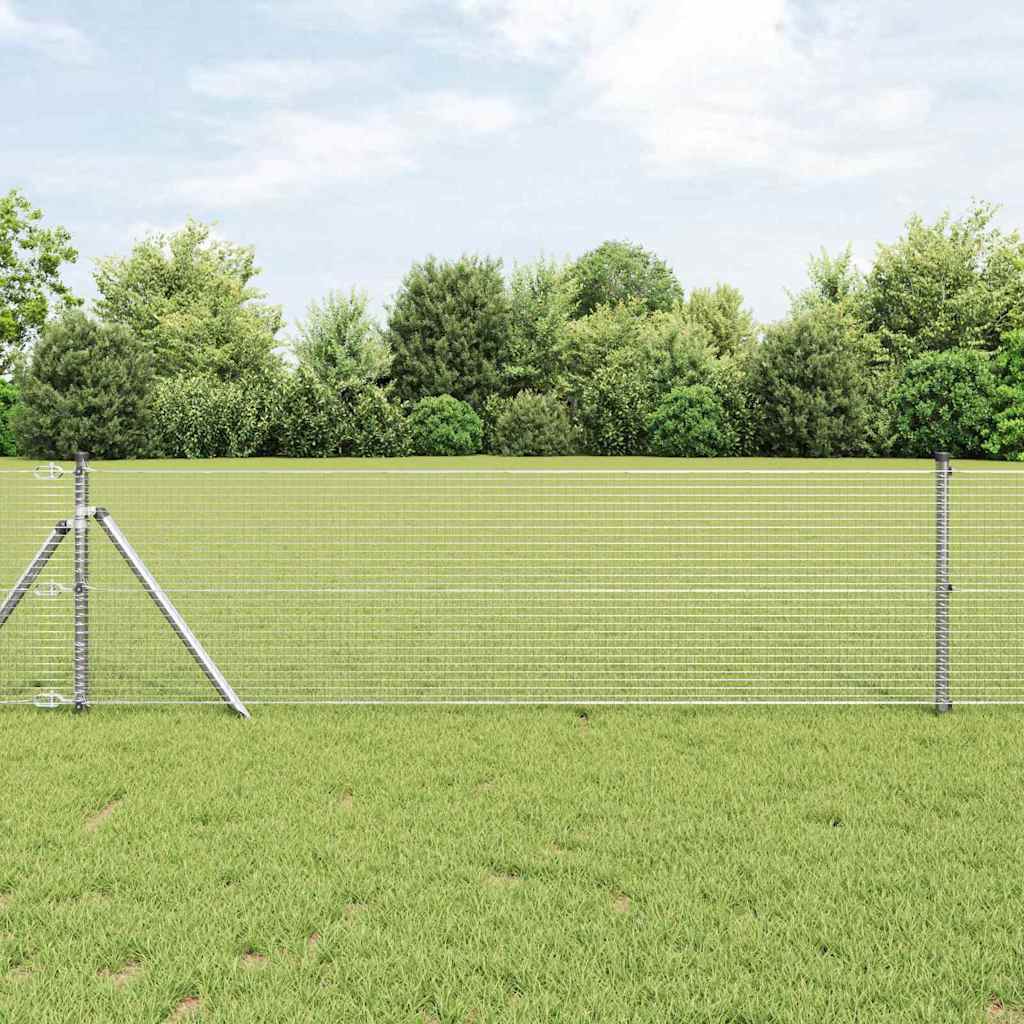 Fence Post Silver 10 x 0.6 m (19 x 19 mm mesh) Steel