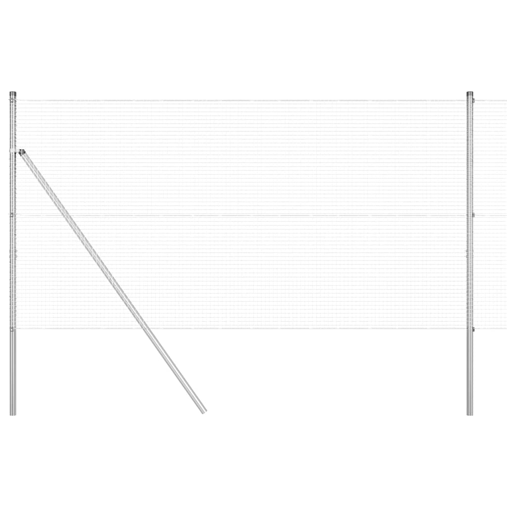 Fence Post Silver 10 x 1.2 m (19 x 19 mm mesh) Steel