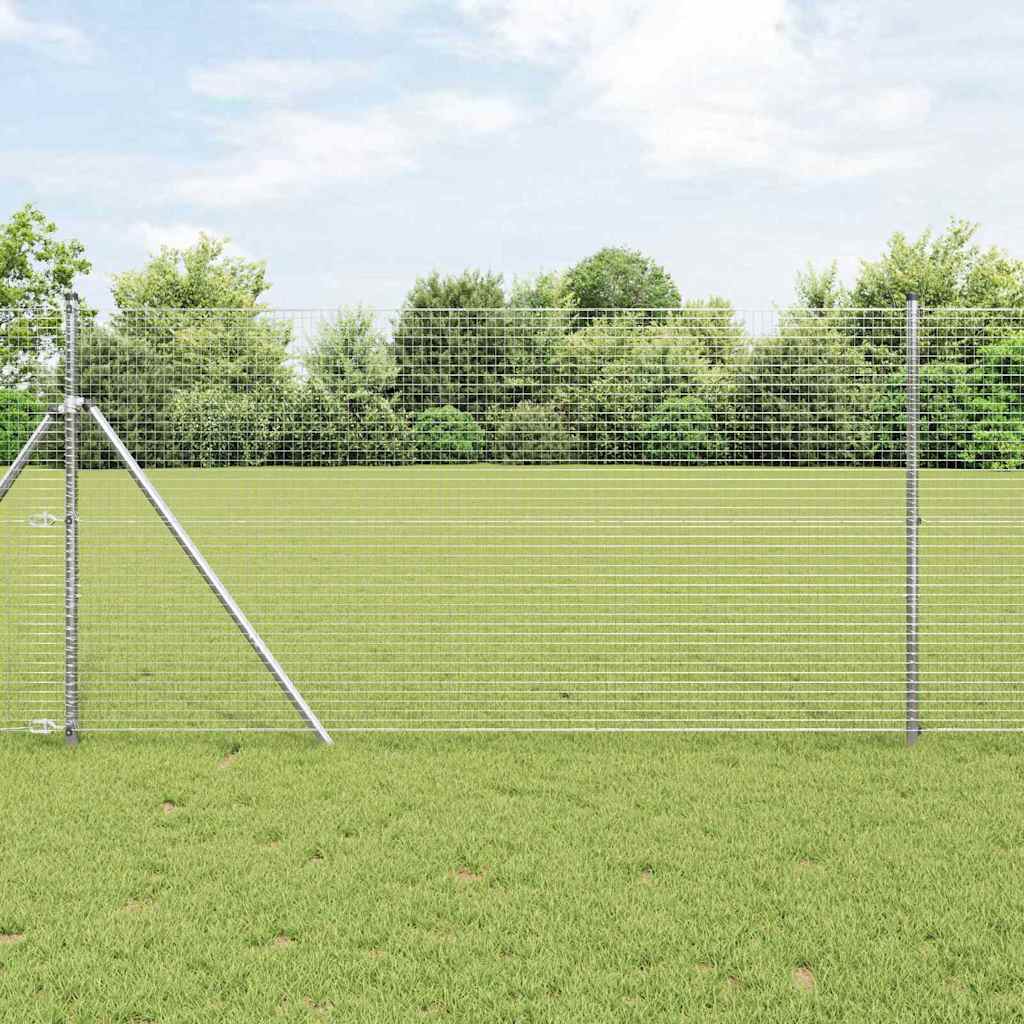 Fence Post Silver 10 x 1.2 m (25 x 25 mm mesh) Steel