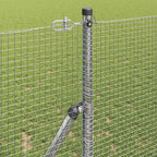 Fence Post Silver 10 x 1.4 m (16 x 16 mm mesh) Steel