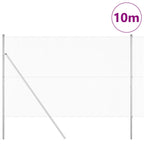 Fence Post Silver 10 x 1.5 m (12 x 12 mm mesh) Steel