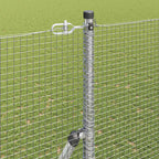 Fence Post Silver 10 x 1.5 m (16 x 16 mm mesh) Steel