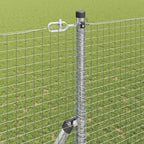 Fence Post Silver 25 x 1.5 m (25 x 25 mm mesh) Steel