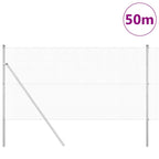 Fence Post Silver 50 x 1 m (12 x 12 mm mesh) Steel