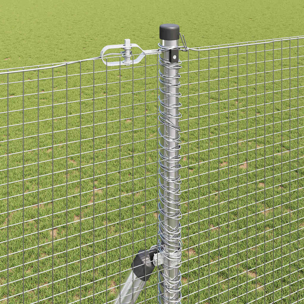 Fence Post Silver 50 x 1.5 m (19 x 19 mm mesh) Steel