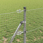 Fence Post Silver 100 x 0.6 m (25 x 25 mm mesh) Steel
