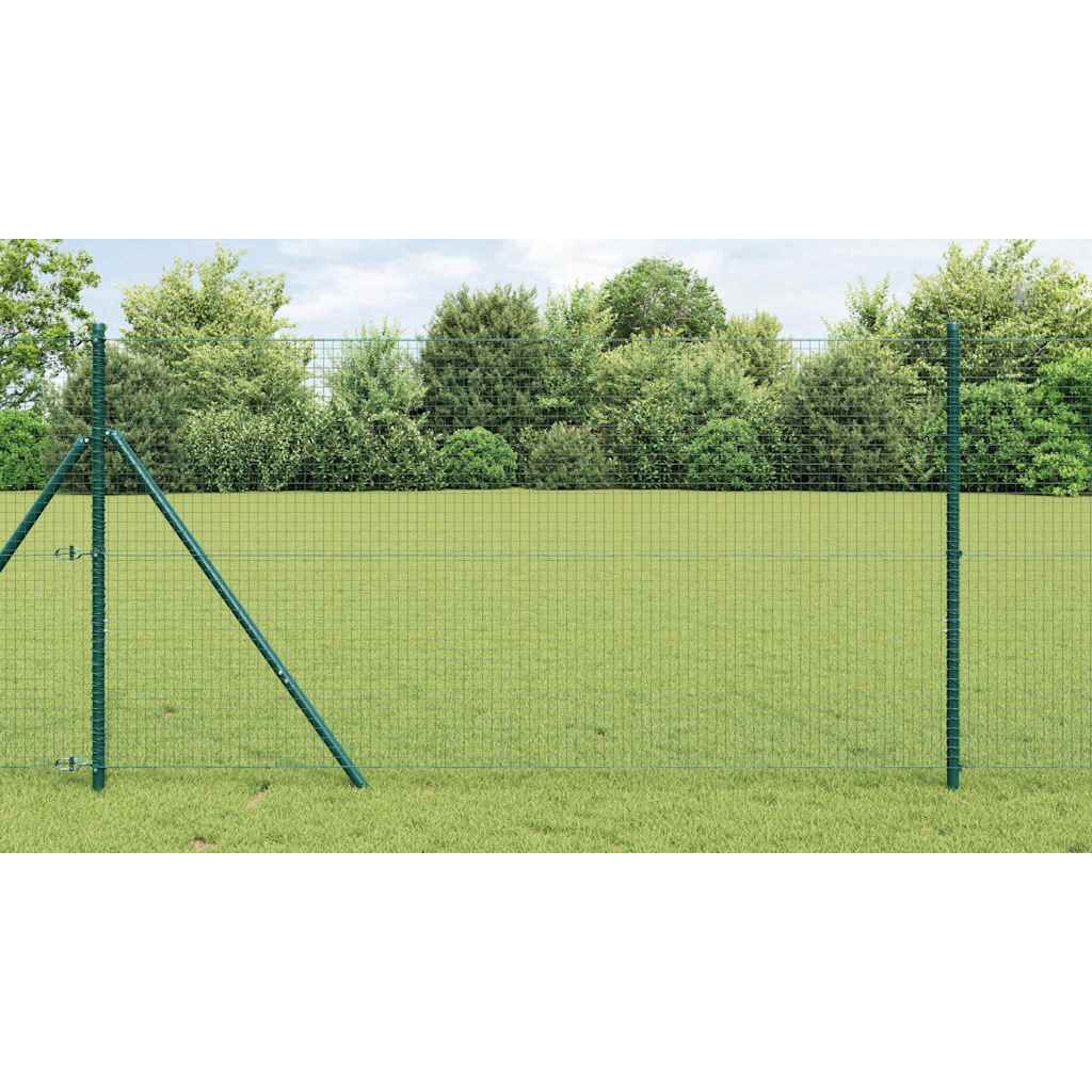 Fence Post Green 10 x 1 m (25 x 25 mm mesh) Steel