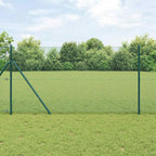 Fence Post Green 10 x 1.4 m (12 x 12 mm mesh) Steel and PVC