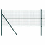 Fence Post Green 25 x 0.4 m (19 x 19 mm mesh) Steel and PVC