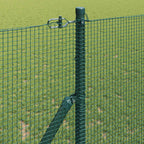 Fence Post Green 50 x 1.2 m (12 x 12 mm mesh) Steel and PVC