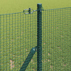 Fence Post Green 50 x 1.4 m (16 x 16 mm mesh) Steel and PVC