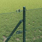 Fence Post Green 100 x 0.8 m (12 x 12 mm mesh) Steel and PVC