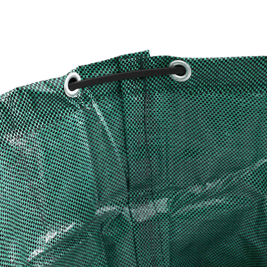 Garden Waste Bags 4 pcs Green 66 x 66 x 83.5 cm Polypropylene