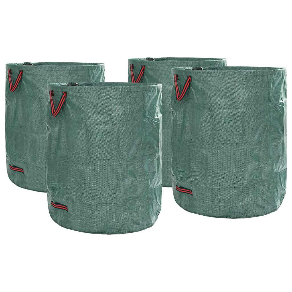 Garden Waste Bags 4 pcs Green 79 x 79 x 99.5 cm Polypropylene