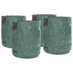 Garden Waste Bags 4 pcs Green 79 x 79 x 99.5 cm Polypropylene