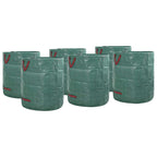 Garden Waste Bags 12 pcs Green 67 x 67 x 75.5 cm Polypropylene